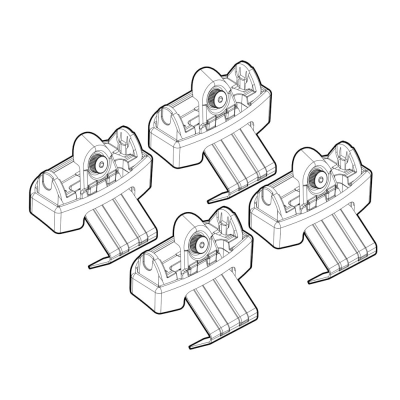 ΠΟΔΙΑ ΓΙΑ ΜΠΑΡΕΣ NORDRIVE ΓΙΑ PEUGEOT 3008 12/2023+ - 4 Τεμ. - Nordrive - N21268 ΠΟΔΙΑ ΓΙΑ ΜΠΑΡΕΣ NORDRIVE ΓΙΑ PEUGEOT 3008 12/2023+ - 4 Τεμ. - Nordrive - N21268