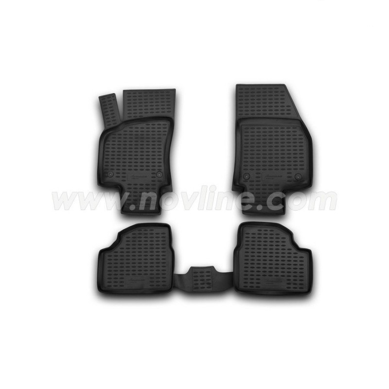 ΜΑΡΚΕ ΠΑΤΑΚΙΑ ΣΕ ΣΚΑΦΗ TPE ΛΑΣΤΙΧΟ ΓΙΑ OPEL ASTRA H 03/2004-04/2010  ΣΕ ΜΑΥΡΟ ΧΡΩΜΑ NOVLINE - 4 ΤΕΜ. - Novline - NLC.37.02.210K/NV