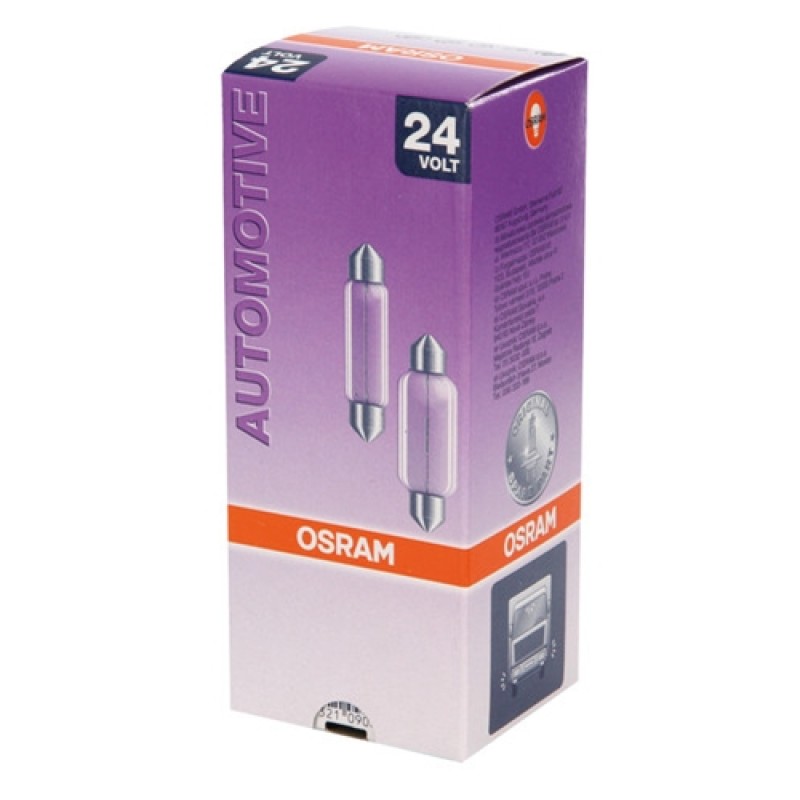10W 24V SV8,5-8 11x41mm 10ΤΕΜ. - Osram - 6429/OA 10W 24V SV8,5-8 11x41mm 10ΤΕΜ. - Osram - 6429/OA