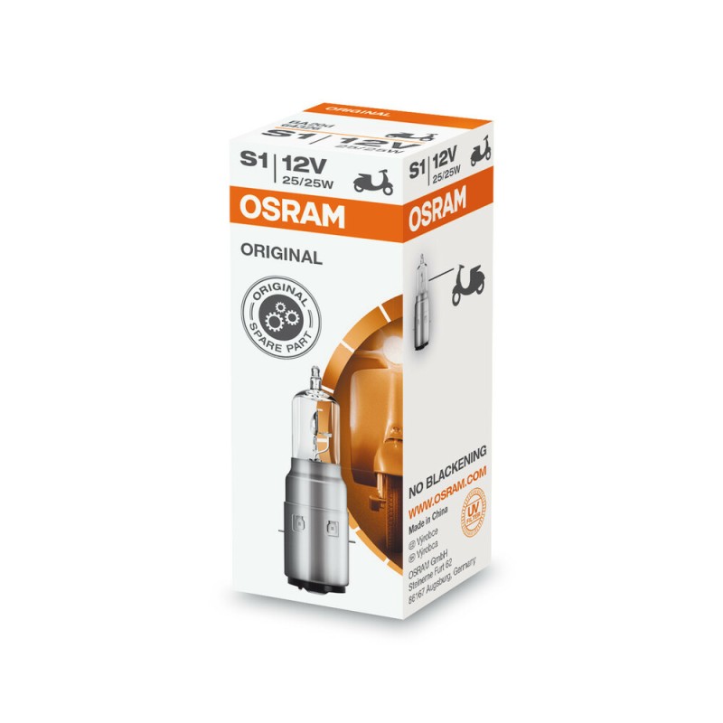 S1 12V 25/25W BA20D OSRAM ORIGINAL LAMPA - 1 ΤΕΜ - Lampa - 64326/OA S1 12V 25/25W BA20D OSRAM ORIGINAL LAMPA - 1 ΤΕΜ - Lampa - 64326/OA