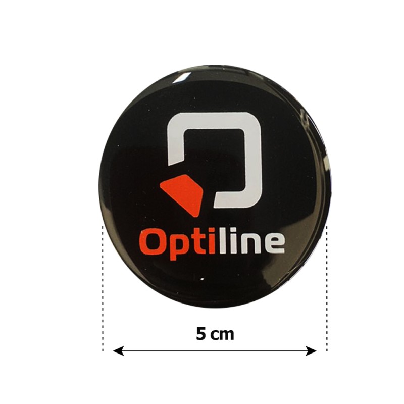 OPTILINE ΑΥΤΟΚΟΛΛΗΤΑ ΖΑΝΤΩΝ 5 cm ΛΕΥΚΟ/ΜΑΥΡΟ/ΠΟΡΤΟΚΑΛΙ ΣΜΑΛΤΟΥ - 4 ΤΕΜ. - Race Axion - ΑΥΤ.OPTILINE/1