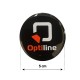 OPTILINE ΑΥΤΟΚΟΛΛΗΤΑ ΖΑΝΤΩΝ 5 cm ΛΕΥΚΟ/ΜΑΥΡΟ/ΠΟΡΤΟΚΑΛΙ ΣΜΑΛΤΟΥ - 4 ΤΕΜ. - Race Axion - ΑΥΤ.OPTILINE/1