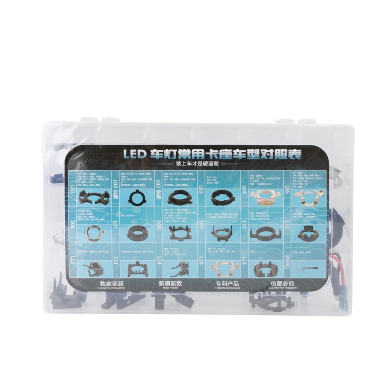 KIT ΜΕ ΑΝΤΑΠΤΟΡΕΣ ΓΙΑ ΛΑΜΠΕΣ LED 36 ΤΕΜΑΧΙΩΝ ΣΕ ΒΑΛΙΤΣΑΚΙ ΠΛΑΣΤΙΚΟ M-TECH - M-Tech - PLS101/MT KIT ΜΕ ΑΝΤΑΠΤΟΡΕΣ ΓΙΑ ΛΑΜΠΕΣ LED 36 ΤΕΜΑΧΙΩΝ ΣΕ ΒΑΛΙΤΣΑΚΙ ΠΛΑΣΤΙΚΟ M-TECH - M-Tech - PLS101/MT