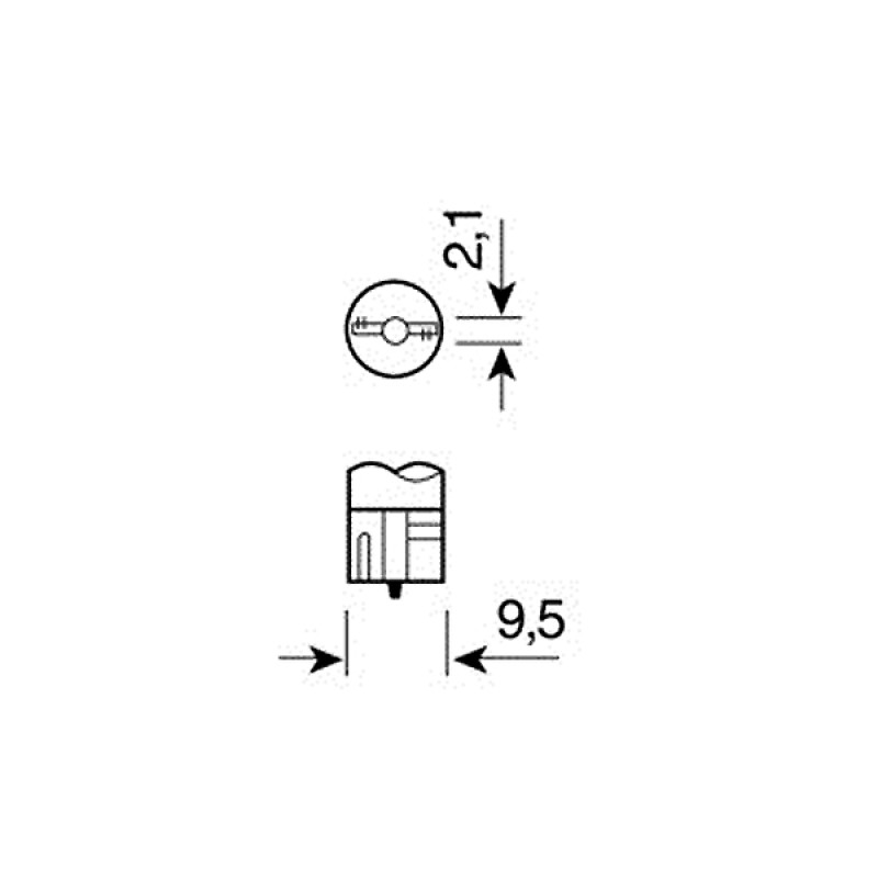 ΛΑΜΠΑΚΙΑ 12V-W16W W2.1x9.5d - Lampa - 5830.7-LM ΛΑΜΠΑΚΙΑ 12V-W16W W2.1x9.5d - Lampa - 5830.7-LM