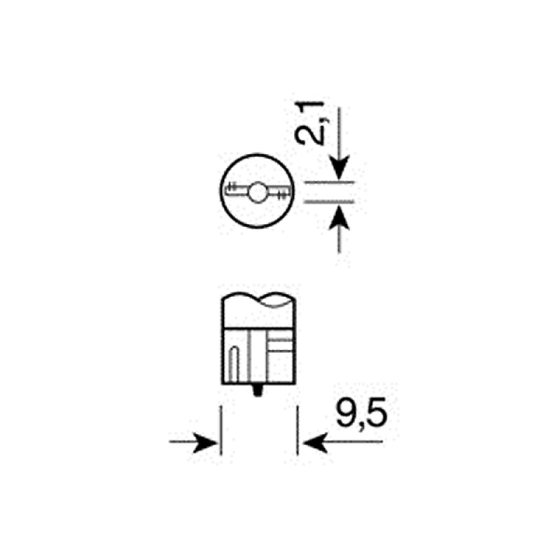 ΛΑΜΠΑΚΙΑ W16W 12V W2.1x9.5d - Lampa - L5809.9 ΛΑΜΠΑΚΙΑ W16W 12V W2.1x9.5d - Lampa - L5809.9