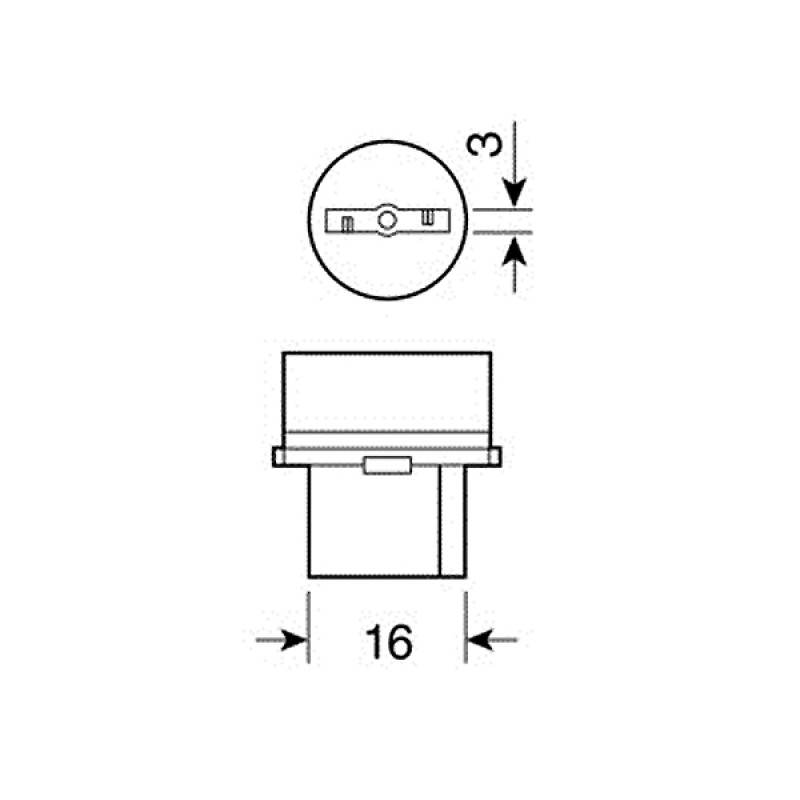 ΛΑΜΠΑΚΙΑ 12V/21W WY21W W3X16d - Lampa - L5810.0 ΛΑΜΠΑΚΙΑ 12V/21W WY21W W3X16d - Lampa - L5810.0