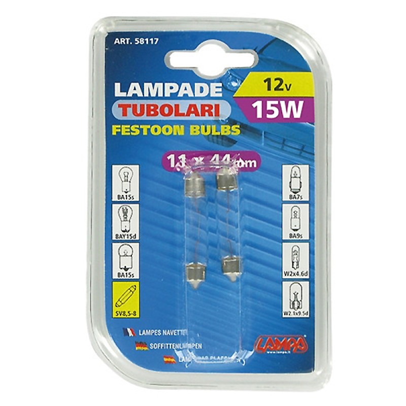 ΛΑΜΠΑΚΙΑ ΣΩΛΗΝΩΤΑ 12V-10W - Lampa - L5811.7