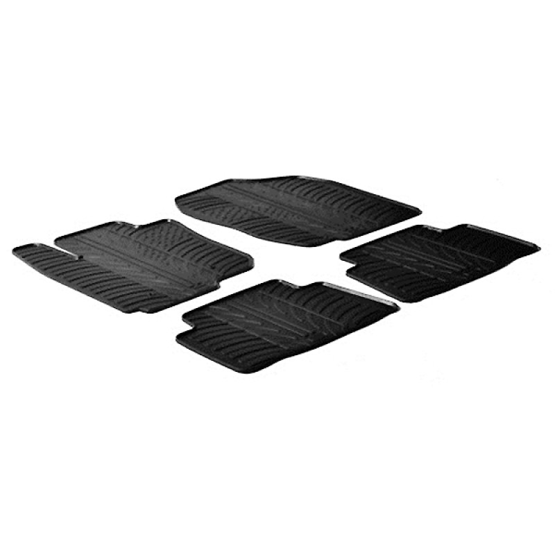 ΜΑΡΚΕ ΠΑΤΑΚΙΑ ΣΕ ΣΚΑΦΗ ΛΑΣΤΙΧΟ ΓΙΑ TOYOTA RAV4 02/2006-2013 SUMISURA ΣΕ ΜΑΥΡΟ ΧΡΩΜΑ ME ΚΟΥΜΠΩΜΑΤΑ LAMPA - 4 ΤΕΜ. - Lampa - L2438.8