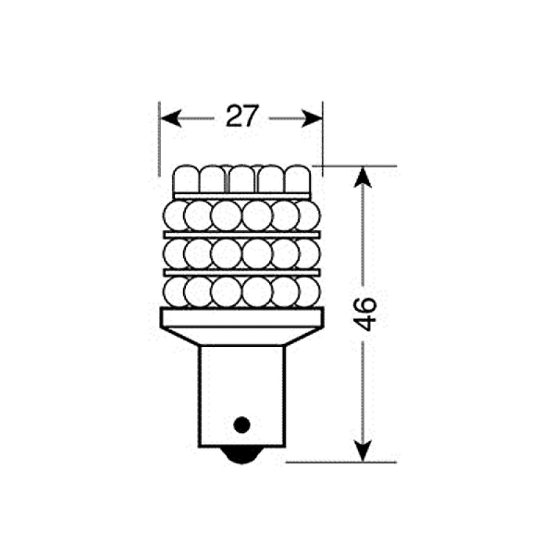 ΛΑΜΠΑ ΜΟΝΟΠΟΛΙΚΗ 36 LED ΠΟΡΤΟΚΑΛΙ 12V - Lampa - L5844.0 ΛΑΜΠΑ ΜΟΝΟΠΟΛΙΚΗ 36 LED ΠΟΡΤΟΚΑΛΙ 12V - Lampa - L5844.0