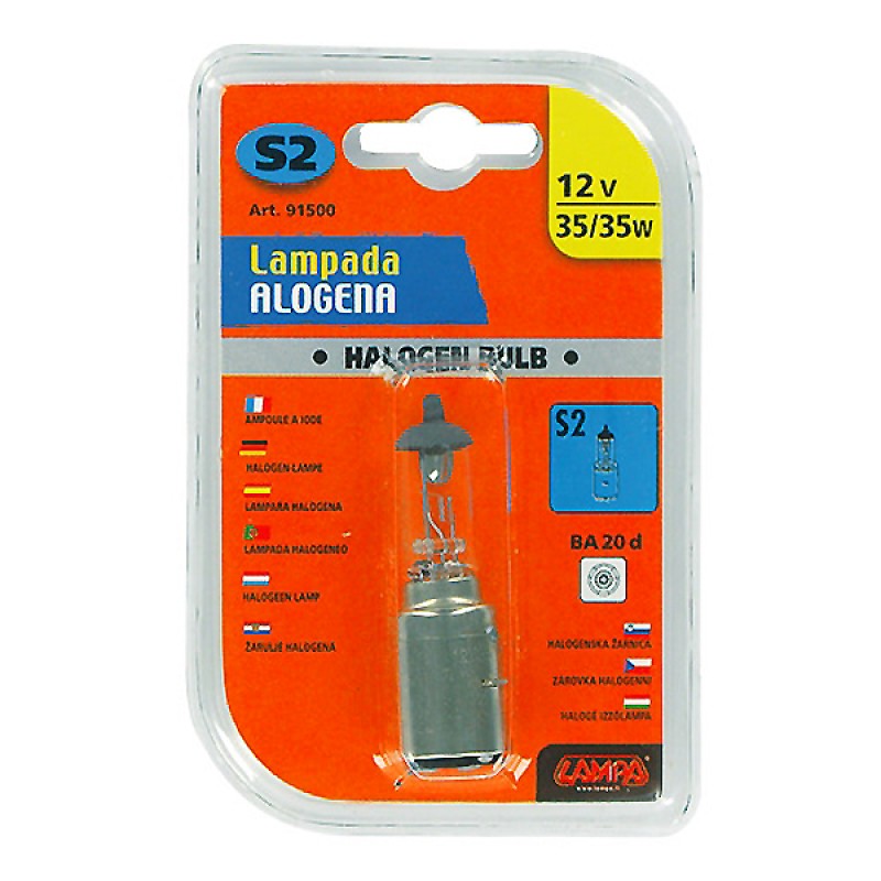 ΛΑΜΠΑ ΑΛΟΓΟΝΟΥ S2 12V 35/35W BA20d - Lampa - 9150.0-LM ΛΑΜΠΑ ΑΛΟΓΟΝΟΥ S2 12V 35/35W BA20d - Lampa - 9150.0-LM