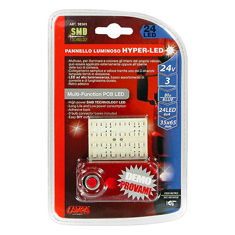 ΠΑΝΕΛ 24SMD 24V 35x50mm - Lampa - L9836.9