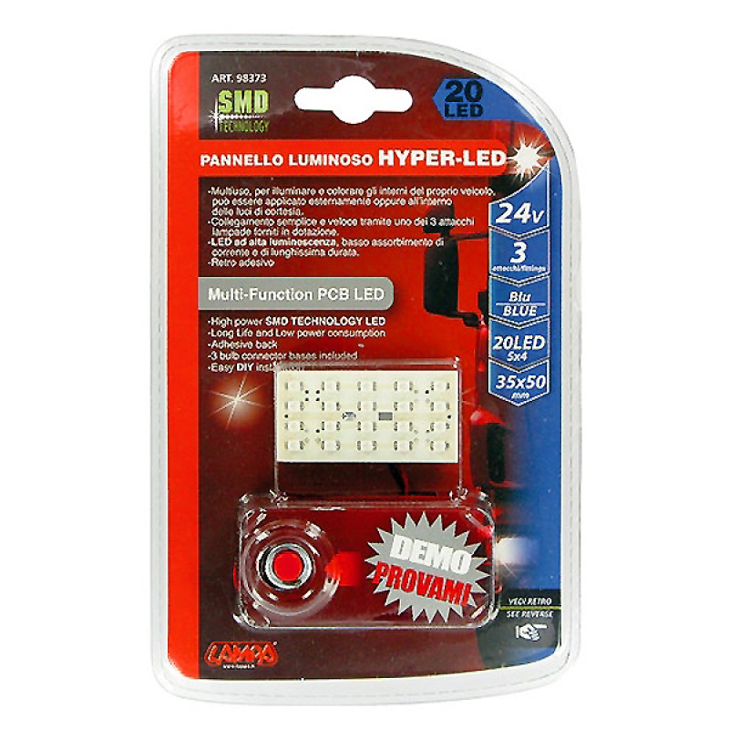 ΠΑΝΕΛ 20SMD 24V 25x50mm - Lampa - L9837.3 ΠΑΝΕΛ 20SMD 24V 25x50mm - Lampa - L9837.3