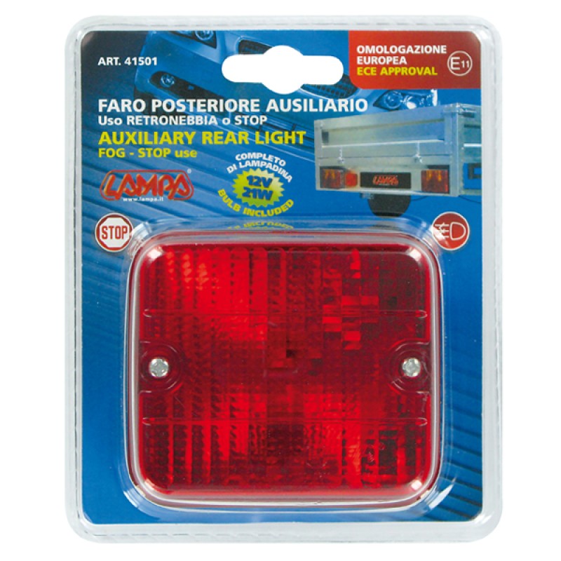 ΦΑΝΑΡΙ 12V - STOP ΚΑΙ ΟΜΙΧΛΗΣ - ΓΙΑ ΤΡΕΙΛΕΡ (ΚΟΚΚΙΝΟ - 70 Χ 80 Χ 50mm) - 1ΤΕΜ. - Lampa - L4150.1 ΦΑΝΑΡΙ 12V - STOP ΚΑΙ ΟΜΙΧΛΗΣ - ΓΙΑ ΤΡΕΙΛΕΡ (ΚΟΚΚΙΝΟ - 70 Χ 80 Χ 50mm) - 1ΤΕΜ. - Lampa - L4150.1