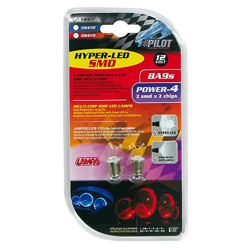 ΛΑΜΠΑΚΙ BA9s POWER4 ΛΕΥΚΟ ΦΩΣ HYPER-LED - Lampa - L5847.7 ΛΑΜΠΑΚΙ BA9s POWER4 ΛΕΥΚΟ ΦΩΣ HYPER-LED - Lampa - L5847.7