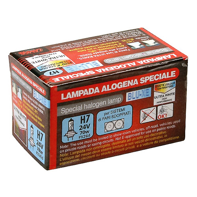 ΛΑΜΠΑ H7 24V/70W Blue-Xenon (PX26d) 4500K - Lampa - L9828.6 ΛΑΜΠΑ H7 24V/70W Blue-Xenon (PX26d) 4500K - Lampa - L9828.6