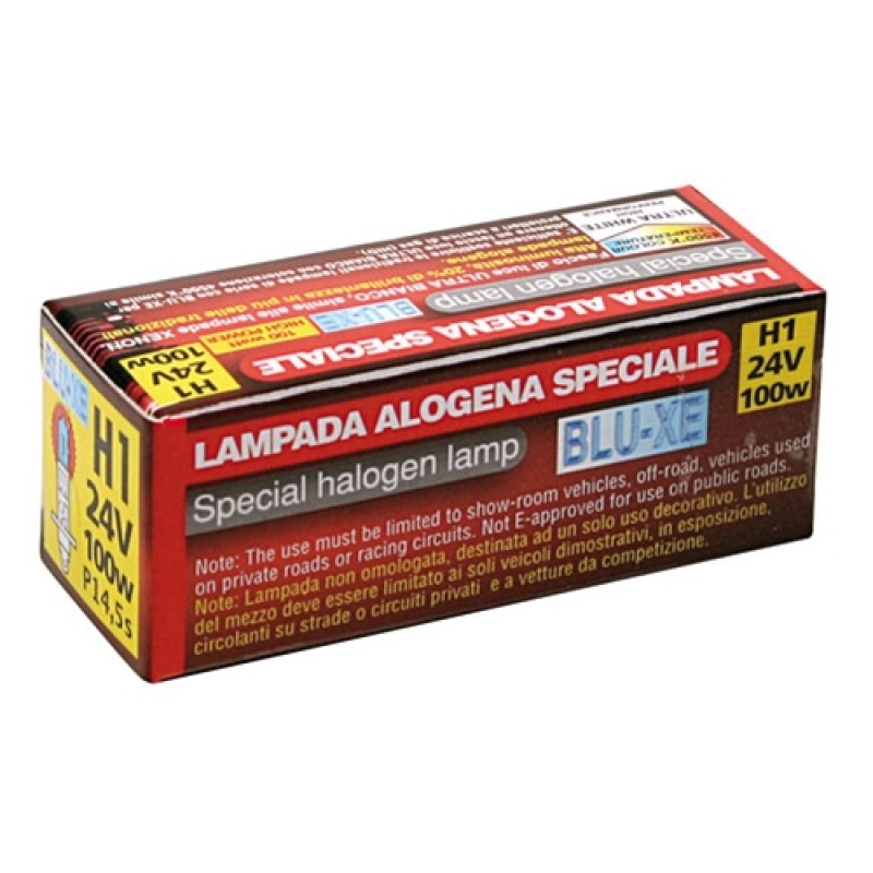 ΛΑΜΠΑ H1 24V 100W Blue-Xenon (P14,5s) 4500K - Lampa - L9827.8 ΛΑΜΠΑ H1 24V 100W Blue-Xenon (P14,5s) 4500K - Lampa - L9827.8