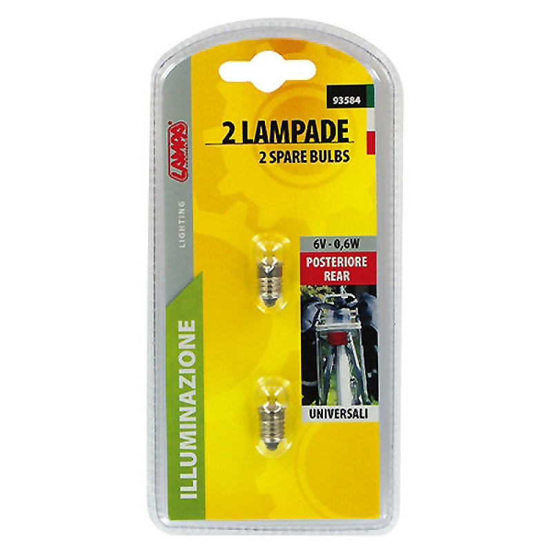 ΣΕΤ ΛΑΜΠΑΚΙΑ ΠΟΔΗΛΑΤΟΥ (6V-0,6W) - Lampa - 9358.4-LB ΣΕΤ ΛΑΜΠΑΚΙΑ ΠΟΔΗΛΑΤΟΥ (6V-0,6W) - Lampa - 9358.4-LB