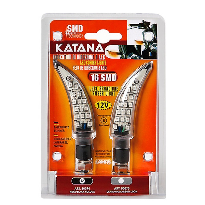 ΦΛΑΣ ΜΟΤΟ KATANA / 16 LED 12V - Lampa - 9007.4-LM ΦΛΑΣ ΜΟΤΟ KATANA / 16 LED 12V - Lampa - 9007.4-LM