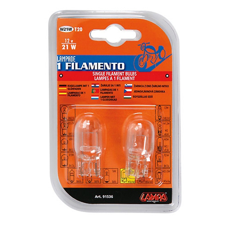 ΛΑΜΠΑΚΙΑ W21W-12V-21W W3x16D ΓΙΑ ΜΟΤΟ - Lampa - 9153.6-LM ΛΑΜΠΑΚΙΑ W21W-12V-21W W3x16D ΓΙΑ ΜΟΤΟ - Lampa - 9153.6-LM