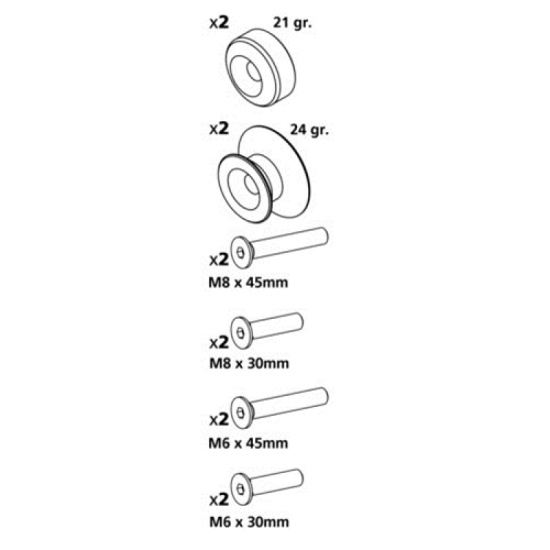 ΒΙΔΕΣ ΣΤΗΡΙΞΗΣ ΠΕΤΑΛΟΥ 6/8mm ΓΚΡΙ - Lampa - 9033.4-LM ΒΙΔΕΣ ΣΤΗΡΙΞΗΣ ΠΕΤΑΛΟΥ 6/8mm ΓΚΡΙ - Lampa - 9033.4-LM