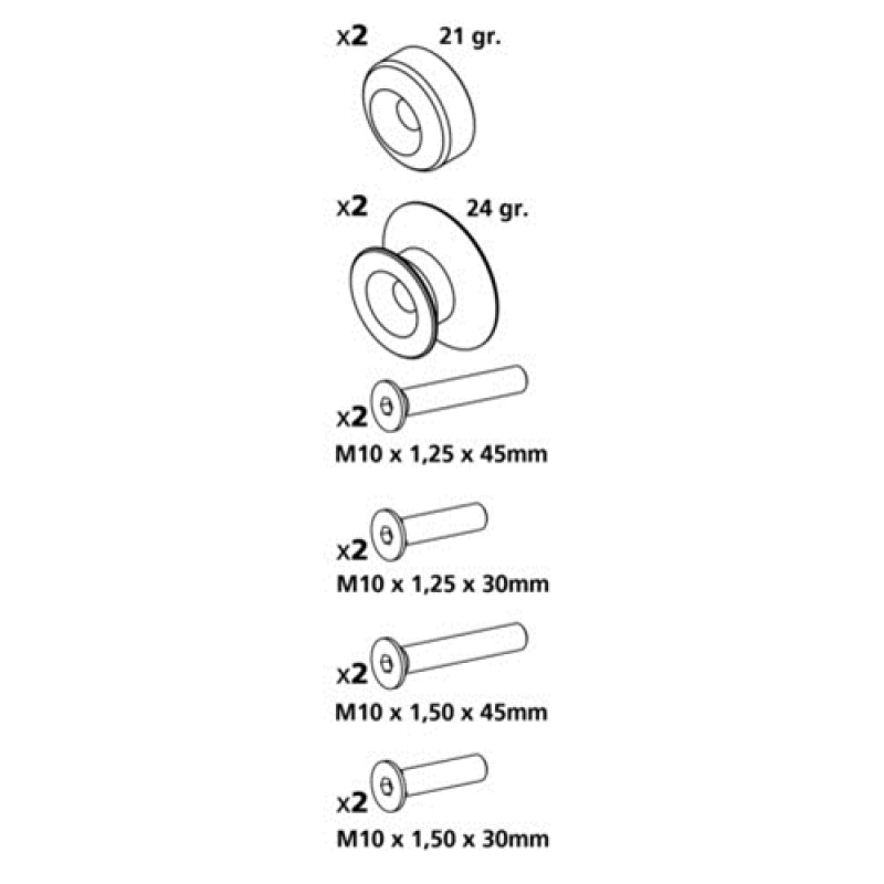 ΒΙΔΕΣ ΣΤΗΡΙΞΗΣ ΠΕΤΑΛΟΥ 10mm ΜΑΥΡΕΣ - Lampa - 9034.3-LM ΒΙΔΕΣ ΣΤΗΡΙΞΗΣ ΠΕΤΑΛΟΥ 10mm ΜΑΥΡΕΣ - Lampa - 9034.3-LM