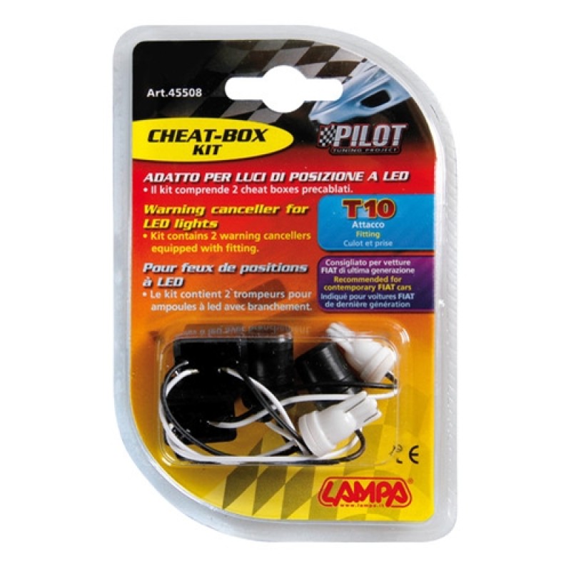 CANCELLER/ ΑΝΤΙΣΤΑΣΗ/ CAN-BUS ΓΙΑ ΛΑΜΠΑΚΙΑ T10 W5W 12V LED 3.2W 2ΤΕΜ. - Lampa - 4550.8-LM CANCELLER/ ΑΝΤΙΣΤΑΣΗ/ CAN-BUS ΓΙΑ ΛΑΜΠΑΚΙΑ T10 W5W 12V LED 3.2W 2ΤΕΜ. - Lampa - 4550.8-LM