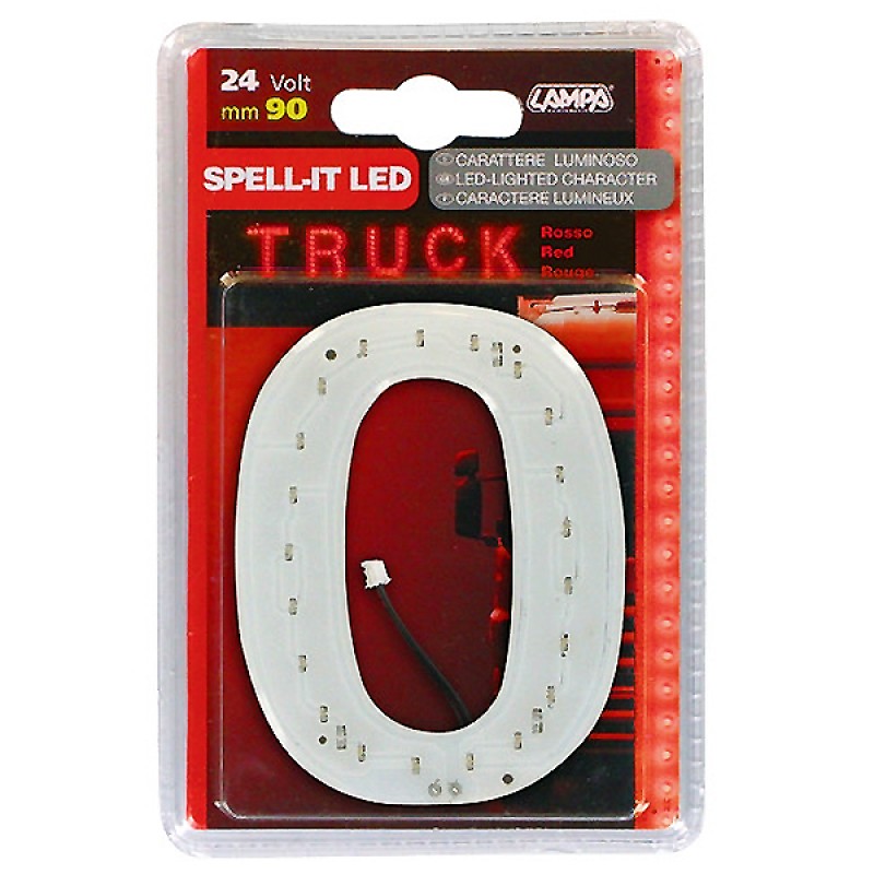 ΑΡΙΘΜΟΣ 0 ΚΟΚΚΙΝΟ 24V LED - Lampa - L9896.5 ΑΡΙΘΜΟΣ 0 ΚΟΚΚΙΝΟ 24V LED - Lampa - L9896.5