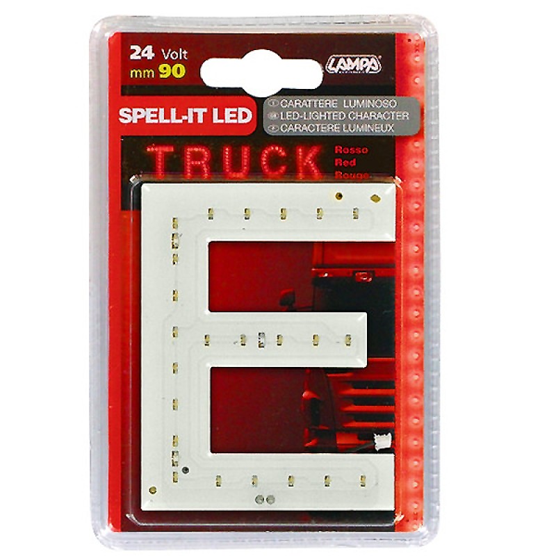 ΓΡΑΜΜΑ Ε ΚΟΚΚΙΝΟ 24V LED - Lampa - L9893.4 ΓΡΑΜΜΑ Ε ΚΟΚΚΙΝΟ 24V LED - Lampa - L9893.4