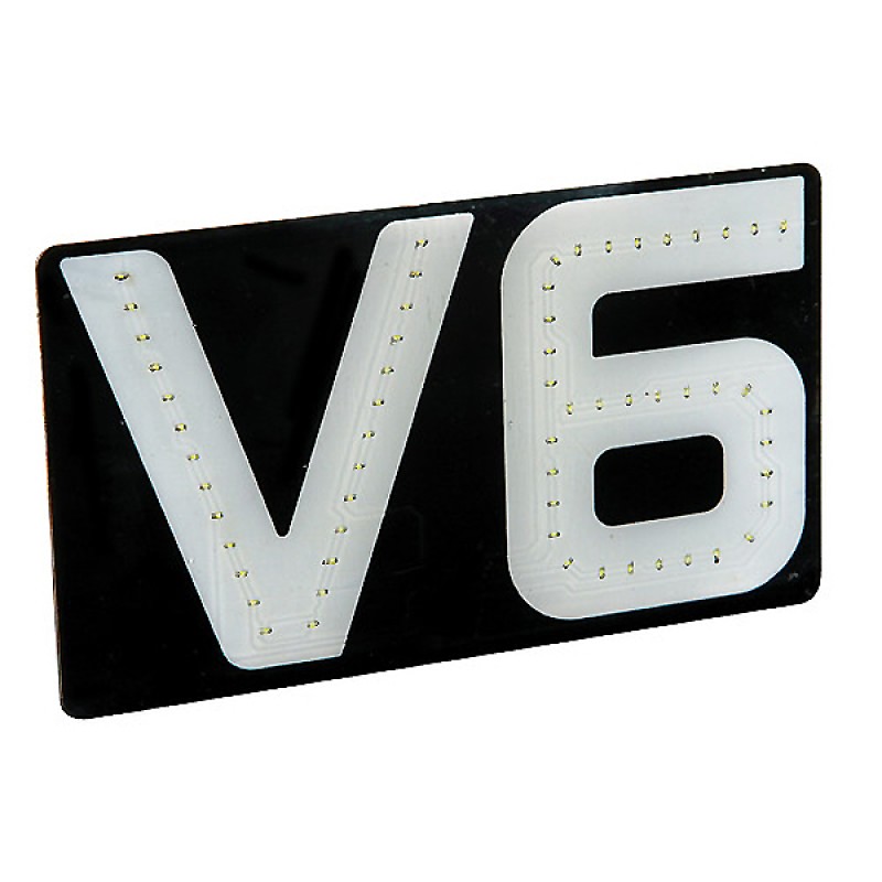 ΑΥΤΟΚΟΛΛΗΤΟ ΣΗΜΑ V6/24V, ΦΩΤΙΖΟΜΕΝΟ - Lampa - L9855.4