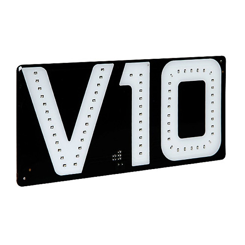 ΑΥΤΟΚΟΛΛΗΤΟ ΣΗΜΑ V10/24V, ΦΩΤΙΖΟΜΕΝΟ - Lampa - L9855.6