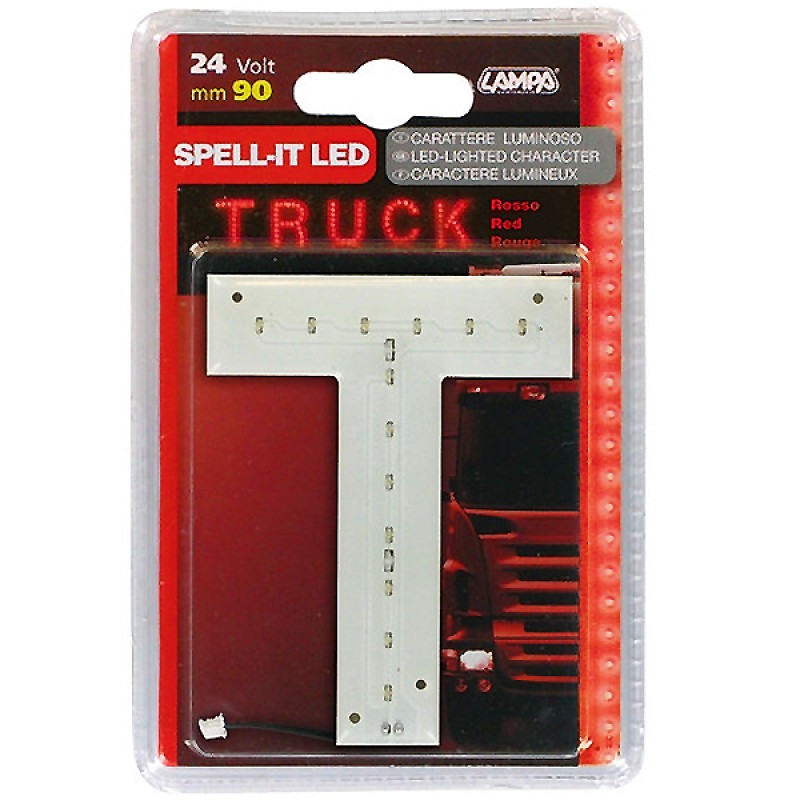 ΓΡΑΜΜΑ Τ ΚΟΚΚΙΝΟ 24V LED - Lampa - L9894.9 ΓΡΑΜΜΑ Τ ΚΟΚΚΙΝΟ 24V LED - Lampa - L9894.9