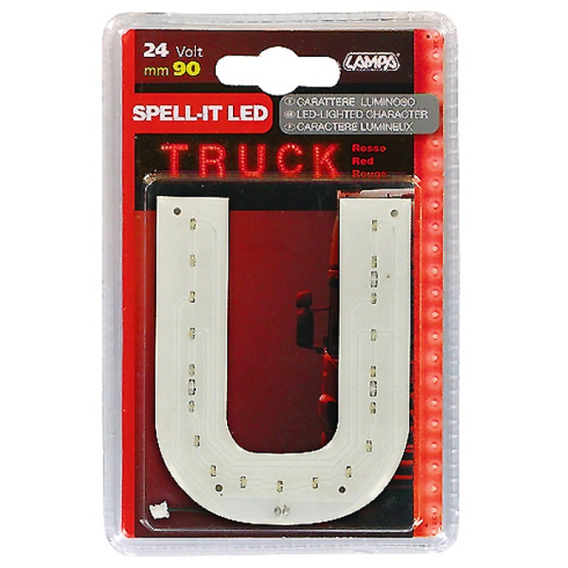 ΓΡΑΜΜΑ U ΚΟΚΚΙΝΟ 24V LED - Lampa - L9895.0 ΓΡΑΜΜΑ U ΚΟΚΚΙΝΟ 24V LED - Lampa - L9895.0