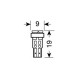 T5 12V ΛΕΥΚΟ 3SMDx1CHIPS HYPER-LED2 - Lampa - 5845.2-LM T5 12V ΛΕΥΚΟ 3SMDx1CHIPS HYPER-LED2 - Lampa - 5845.2-LM