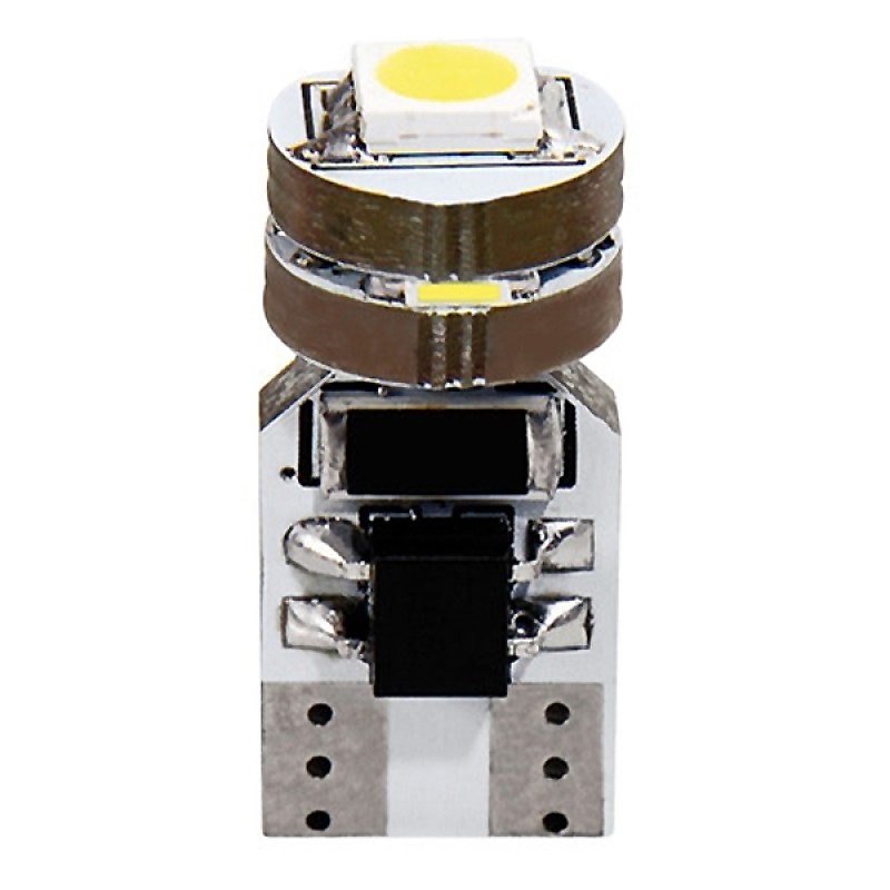 T10 W5W 12V W2,1x9,5d 20lm HYPER-LED12 ΛΕΥΚΟ 4SMDx3chips (ΚΑΡΦΩΤΟ-ΔΙΠΛΗΣ ΠΟΛΙΚΟΤΗΤΑΣ CAN-BUS) 2ΤΕΜ. - Lampa - 5846.3-LM
