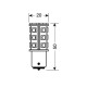 ΛΑΜΠΑΚΙ P21/5W 12V BAY15d HYPER-LED 81 - Lampa - L5793.6