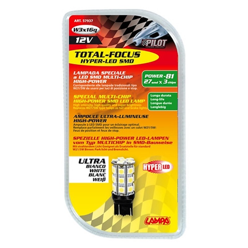 ΛΑΜΠΑΚΙ W21/5W 12V HYPER-LED 81 - Lampa - L5793.7 ΛΑΜΠΑΚΙ W21/5W 12V HYPER-LED 81 - Lampa - L5793.7