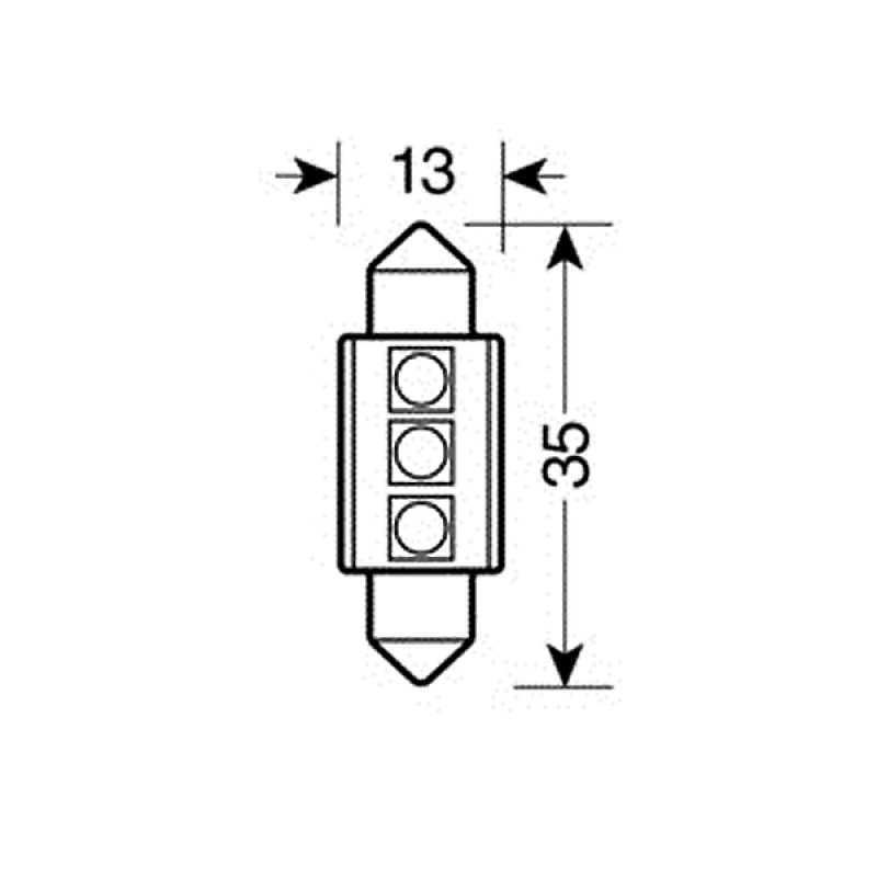 ΛΑΜΠΑΚΙ ΠΛΑΦΟΝΙΕΡΑΣ 13x35mm HYPER-LED 9 - Lampa - L5845.0 ΛΑΜΠΑΚΙ ΠΛΑΦΟΝΙΕΡΑΣ 13x35mm HYPER-LED 9 - Lampa - L5845.0