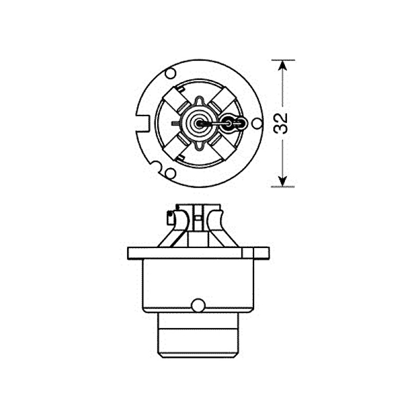ΛΑΜΠΑ D2S 35W 12V 4300K ULTRA WHITE - Lampa - L5825.8 ΛΑΜΠΑ D2S 35W 12V 4300K ULTRA WHITE - Lampa - L5825.8