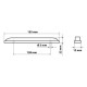 ΦΩΣ ΦΟΡΤΗΓΟΥ 12LED ΛΕΥΚΟ 24V 155mm - Lampa - L9845.5 ΦΩΣ ΦΟΡΤΗΓΟΥ 12LED ΛΕΥΚΟ 24V 155mm - Lampa - L9845.5