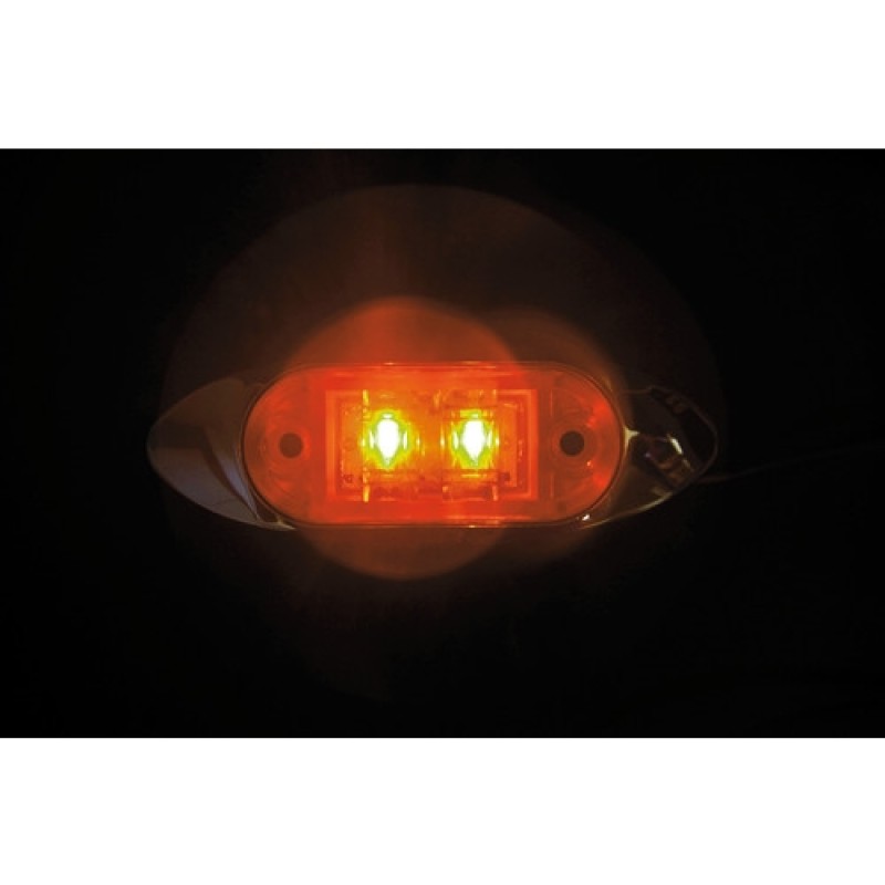ΦΩΣ ΦΟΡΤΗΓΟΥ 2LED ΠΟΡΤΟΚΑΛΙ 24V 100mm - Lampa - L9848.0 ΦΩΣ ΦΟΡΤΗΓΟΥ 2LED ΠΟΡΤΟΚΑΛΙ 24V 100mm - Lampa - L9848.0