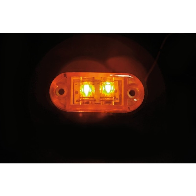 ΦΩΣ ΦΟΡΤΗΓΟΥ 2LED ΠΟΡΤΟΚΑΛΙ 24V 72mm - Lampa - L9848.2 ΦΩΣ ΦΟΡΤΗΓΟΥ 2LED ΠΟΡΤΟΚΑΛΙ 24V 72mm - Lampa - L9848.2