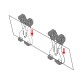 ΒΑΣΕΙΣ ΣΤΗΡΙΞΗΣ ΠΙΝΑΚΙΔΑΣ 2 ΤΕΜ. - Lampa - L9808.4 ΒΑΣΕΙΣ ΣΤΗΡΙΞΗΣ ΠΙΝΑΚΙΔΑΣ 2 ΤΕΜ. - Lampa - L9808.4
