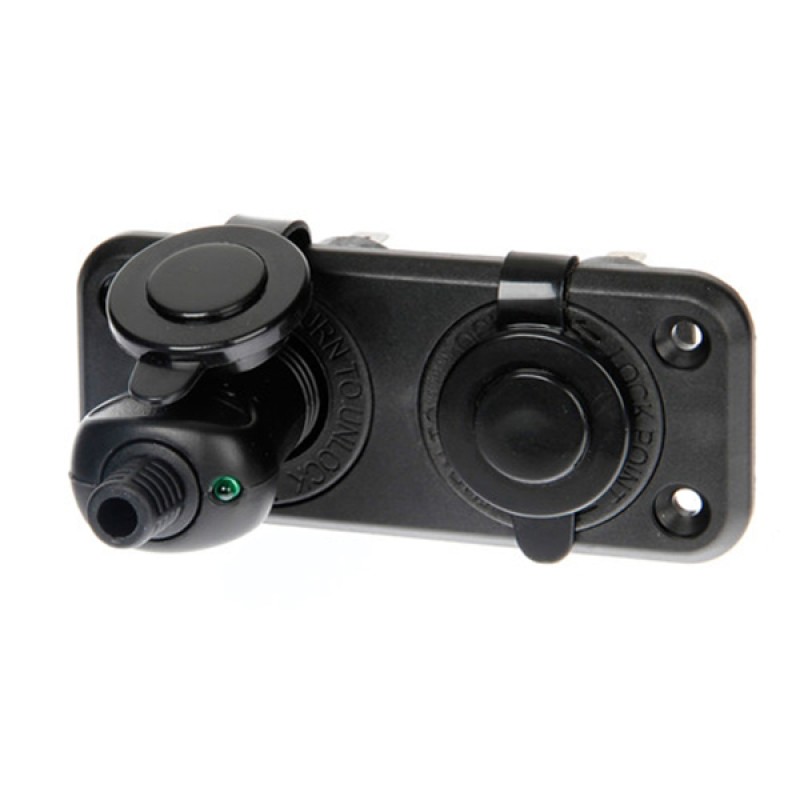 ΠΡΙΖΑ ΑΝΑΠΤΗΡΑ ΔΙΠΛΗ ΜΕ ΚΑΠΑΚΙ 12/24V - Lampa - 3903.7-LM ΠΡΙΖΑ ΑΝΑΠΤΗΡΑ ΔΙΠΛΗ ΜΕ ΚΑΠΑΚΙ 12/24V - Lampa - 3903.7-LM