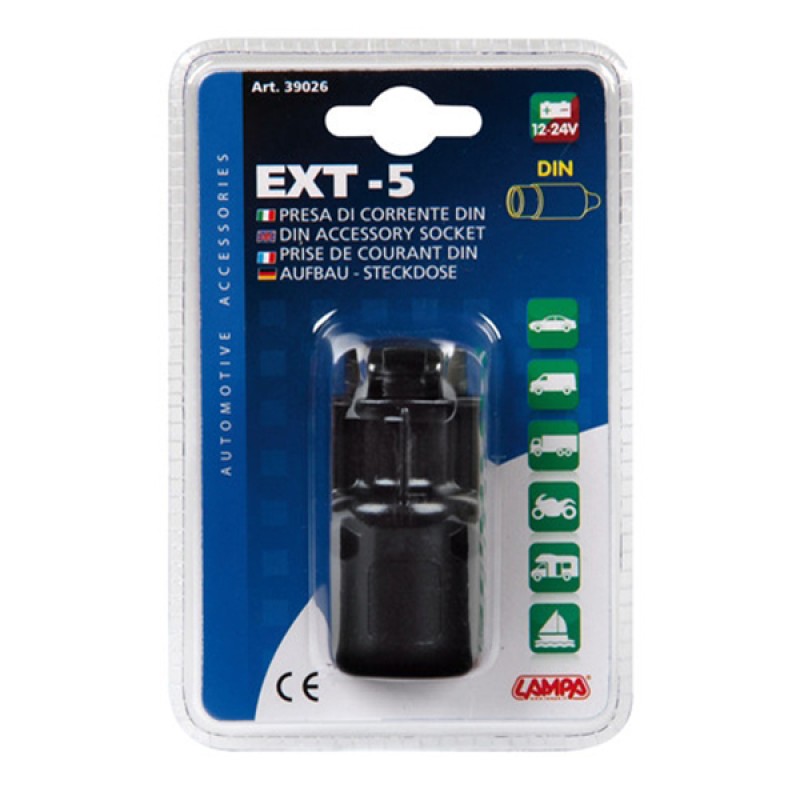 ΠΡΙΖΑ ΑΝΑΠΤΗΡΑ 15Α DIN ΜΟΝΗ 12/24V - Lampa - 3902.6-LM ΠΡΙΖΑ ΑΝΑΠΤΗΡΑ 15Α DIN ΜΟΝΗ 12/24V - Lampa - 3902.6-LM