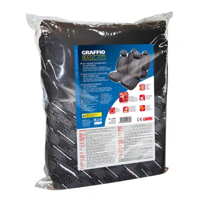 ΚΑΛΥΜΜΑΤΑ ΣΕΤ GRAFIO POLYESTER ΓΡΑΦΙΤΗΣ - Lampa - L5486.0 ΚΑΛΥΜΜΑΤΑ ΣΕΤ GRAFIO POLYESTER ΓΡΑΦΙΤΗΣ - Lampa - L5486.0