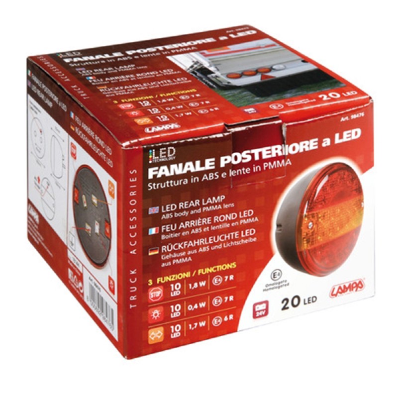 ΦΑΝΑΡΙ ΠΙΣΙΝΟ ΜΕ 20LED ΣΤΡΟΓΓΥΛΟ 10ΜΜ - Lampa - L9847.6 ΦΑΝΑΡΙ ΠΙΣΙΝΟ ΜΕ 20LED ΣΤΡΟΓΓΥΛΟ 10ΜΜ - Lampa - L9847.6