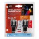 ΑΝΤΙΒΑΡΟ ΤΙΜΟΝΙΟΥ ΜΕ ΦΛΑΣ+LED CARBON - Lampa - 9024.1-LM ΑΝΤΙΒΑΡΟ ΤΙΜΟΝΙΟΥ ΜΕ ΦΛΑΣ+LED CARBON - Lampa - 9024.1-LM