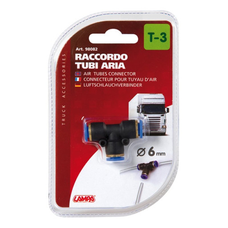 ΣΥΝΔΕΣΜΟΣ ΑΕΡΑ Τ3 6mm - Lampa - L9808.2