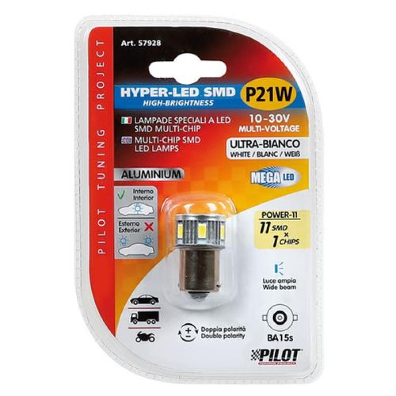 ΛΑΜΠΑΚΙ P21W 10-30V MEGA LED 11 - Lampa - 5792.8-LM ΛΑΜΠΑΚΙ P21W 10-30V MEGA LED 11 - Lampa - 5792.8-LM