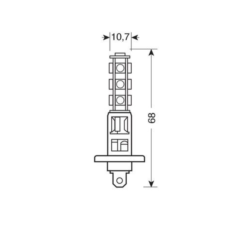 H1 24/28V P14,5s HYPER-LED39 ΛΕΥΚΟ 1ΤΕΜ. - Lampa - L9822.1 H1 24/28V P14,5s HYPER-LED39 ΛΕΥΚΟ 1ΤΕΜ. - Lampa - L9822.1